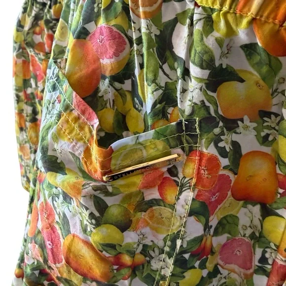 Stella McCartney Citrus Print Romper Sz M - Picture 7 of 7